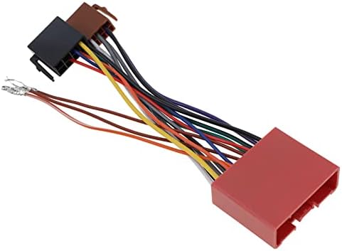 Araba Stereo Radyo ISO Kablo Demeti Adaptörünün Değiştirilmesi Mazda 2001 ile Uyumlu 16 Pin Kablo Demeti ISO Konnektör