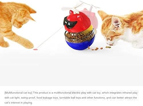 NA Pet Malzemeleri Tumbler kedi Fırıldak Gıda Bırakarak Top Oyuncak Komik kedi Pikap