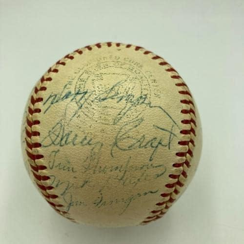 1956 Kansas City Atletizm A Takımı İmzaladı Amerikan Beyzbol Ligi JSA COA İmzalı Beyzbol Topları