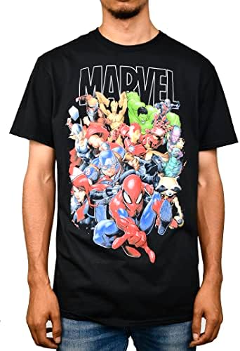Marvel Avengers Guardians Galaxy Takım Her Zaman erkek Yetişkin grafikli tişört T-Shirt