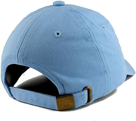 Trendy Giyim Mağazası Dünyanın en iyi Baba İşlemeli Düşük Profilli Yumuşak Pamuklu Baba Şapka Şapkası