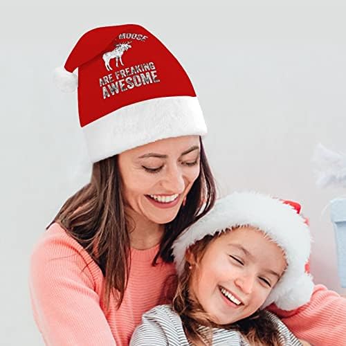 Çünkü Geyik Çıldırıyor Harika Noel Şapka noel baba şapkaları Noel Ağacı Süsleri noel dekoru Hediyeler Yetişkinler