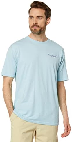 Quiksilver erkek Dalgalı Deniz Tee Gömlek
