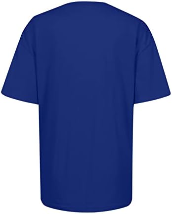Bayan 2023 Elbise Kısa Kollu Crewneck Grafik Büyük Boy Komik Üst Gömlek Sonbahar Yaz Pamuk Tee Kızlar için A2 A2