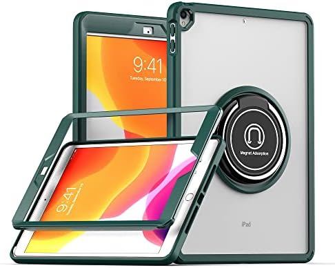 Tablet Çantaları Hafif ipad kılıfı 10.5 inç(2017 / Hava 3 2019), sağlam Askeri Sınıf Darbeye Dayanıklı Kılıf ile 360
