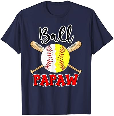 Topu Papaw Beyzbol Softbol Papaw Takım spor tişört