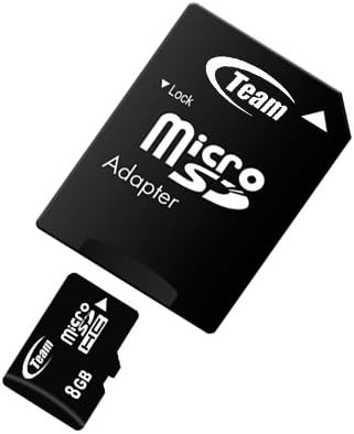 8GB sınıf 10 microSDHC takım yüksek hızlı 20MB / Sn hafıza kartı. LG VORTEX VS660 G5170 telefon için Yanan Hızlı Kart.
