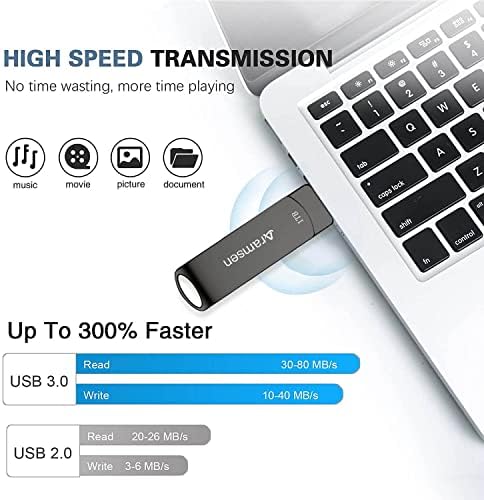Aramsen Flash Sürücü 1TB iPhone Fotoğraf Sopa USB 3.0 Flash Sürücü Fotoğraf Sopa Bellek Sopa Harici Depolama için