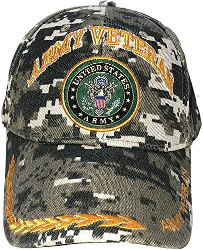 ABD Ordusu Beyzbol Şapkaları Askeri Giyim | Emekli Veteran / 3D İşlemeli / Ayarlanabilir