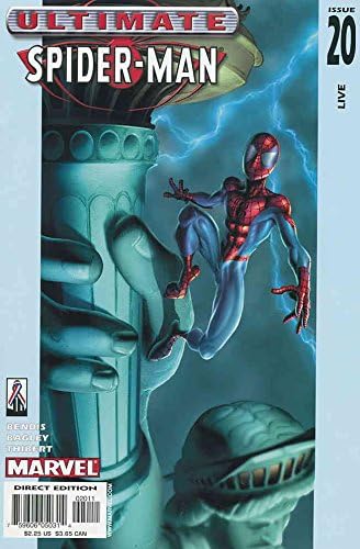 Nihai Örümcek Adam 20 VF / NM; Marvel çizgi romanı / Bendis-Bagley