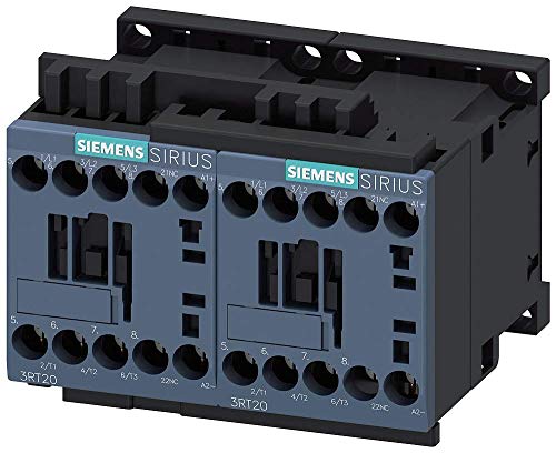 Siemens Sirius 3RA23158XB301BB4 IEC Manyetik Kontaktör, Geri Vites, 24VDC, 3 Kutuplu, Boyut S00, 7 Tam Yük Amper-Endüktif,