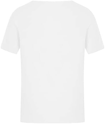 Bluz Bayanlar Kısa Kollu %2023 Keten Pamuk Crewneck Tekne Boyun Grafik Bluz T Shirt Genç Kızlar için CR