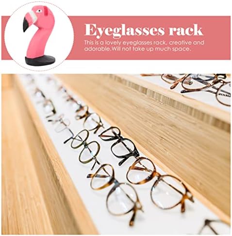 Operitacx Gözlük Tutucu Ahşap Hayvan Gözlük Tutucu Vinç Güneş Gözlüğü teşhir standı Gözlük Gözlük Tutucu Standı Güneş