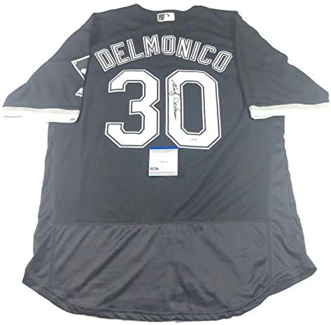 Nicky Delmonico İmzalı Forma PSA / DNA Chicago White Sox İmzalı-İmzalı MLB Formaları