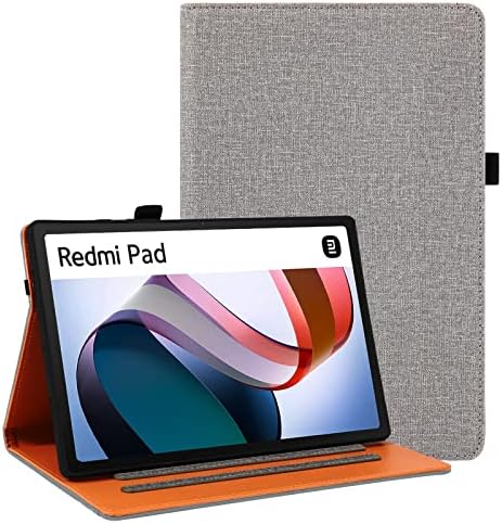 Vakarey Xiaomi Redmi için Ped Durumda Çocuklar Darbeye Dayanıklı, Redmi için Ped 2022 10.61 tablet kılıfı El Kayışı