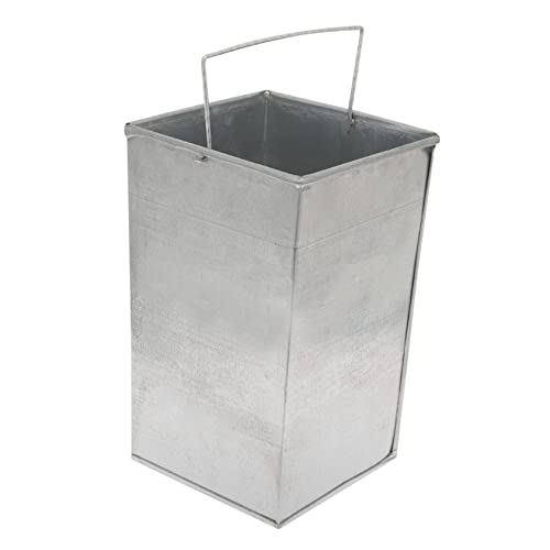 Zerodeko çöp kutuları Açık Paslanmaz Çelik çöp tenekesi Ofis çöp sepeti Mutfak çöp kutusu Metal Palnt Pot Geri Dönüşüm