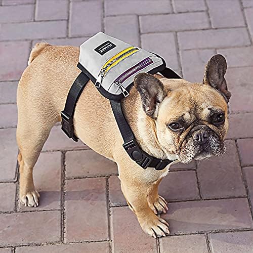 ITODA Köpek Paketi Koşum Sırt Çantası ile D-Ring Ayarlanabilir Açık Seyahat Küçük evcil hayvan çantası Yumuşak Köpek