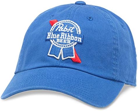 AMERİKAN İĞNE Pabst Mavi Kurdele Bira Koleksiyonu Ayarlanabilir Şapka Mens OSFA Yeni