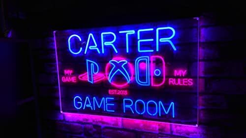Özel PS XBOX Oyun Odası Neon Benzeri LED Tabela-Oyun Hediyesi