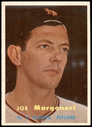 1957 Topps 191 Joe Margoneri New York Giants (Beyzbol Kartı) ESKİ / MT Giants