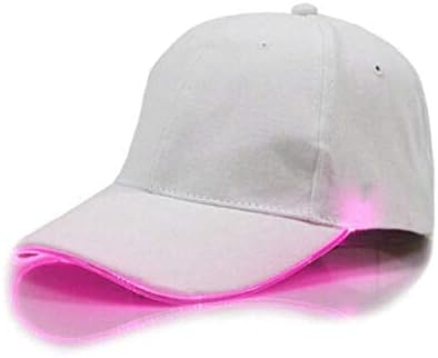 Parti Şapka Hip-Hop Beyzbol Kulübü şapkası ışıklı led Ayarlanabilir Glow Şapka Rafları Beyzbol Kapaklar için Duvara