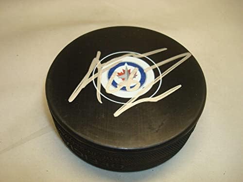 Andrew Ladd İmzalı Winnipeg Jets Hokey Diski İmzalı 1A İmzalı NHL Diskleri
