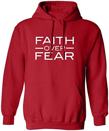 zerogravitee Faith over Fear Yetişkin Kapüşonlu Sweatshirt