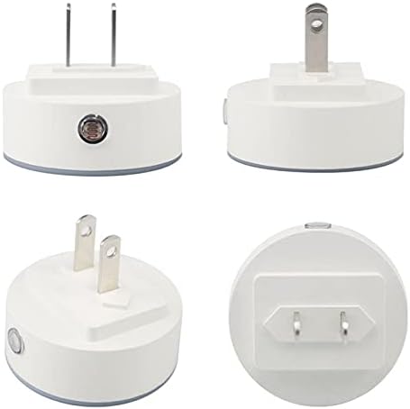 2 Paket Plug-in Gece Lambası LED Gece Lambası Alacakaranlıktan Şafağa Sensörü Çocuk Odası, Kreş, Mutfak, Koridor Köpekbalığı