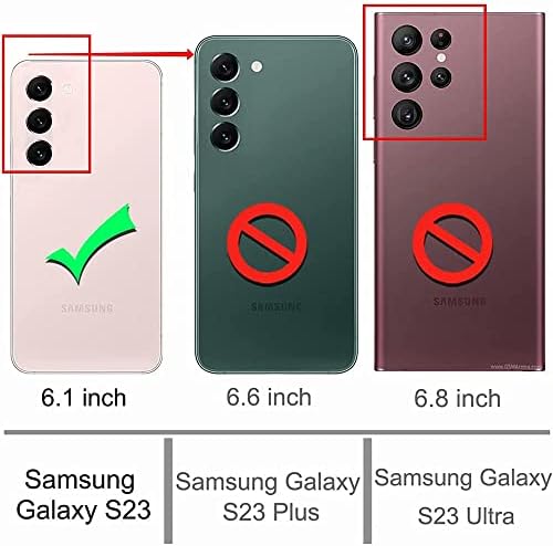 MEUPZZK Samsung Galaxy S23 Kılıf, Samsung S23 5G Cüzdan Kılıf, Kabartmalı Kelebek Premium PU Deri [Kickstand] [Kart