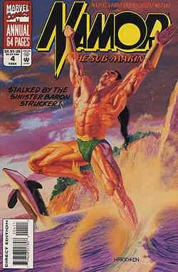 Namor, Alt Denizci Yıllık 4 VF; Marvel çizgi romanı