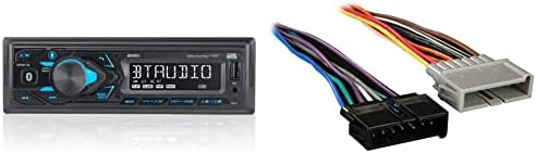 JENSEN MPR210 7 Karakter LCD Multimedya Tek DİN Araba Stereo Alıcı ve Metra 70-1817 Radyo Kablo Demeti Chrysler /