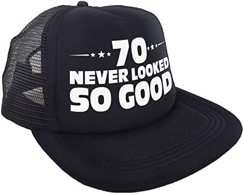 70 Hiç Bu kadar iyi Görünmemişti Şapka-70. Doğum Günün Kutlu Olsun Parti Malzemeleri, Fikirler ve Süslemeler-Komik