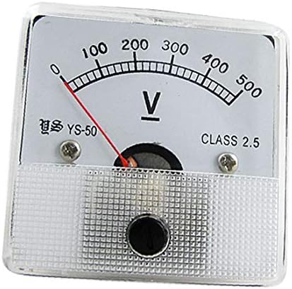 X-DREE Kare Tipi Voltmetre Ölçer Volt Ölçüm panel metre(Misuratore di pannello di misura volt di misura quadrata voltmetro