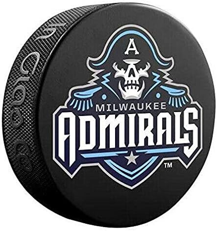 Milwaukee Amiraller Takım Logosu Resmi AHL Tahsil Hokey Diski-Hokey Kartları