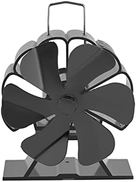 GaYouny şömine Fan 6 bıçakları ısı Powered soba Fan çevre dostu sessiz Fan için ahşap kütük brülör ev verimli ısı