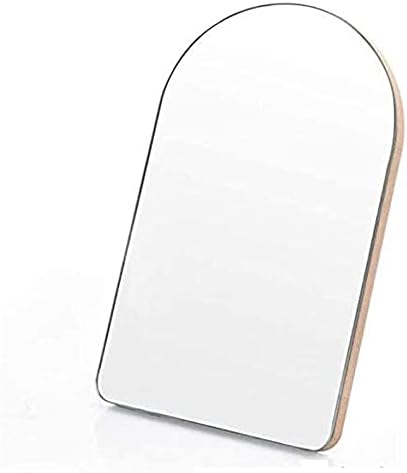 ACCDUER Küçük Ayna Makyaj Aynası, Ayna Yüksek Çözünürlüklü Masaüstü Tek Taraflı Ayna Ayarlanabilir Güzellik Masaüstü