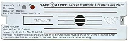 Safe-T-Alert by MTI Industries 35-741-WT Çift LP / CO Alarm-12V, 35 Serisi Yüzey Montajlı, Beyaz