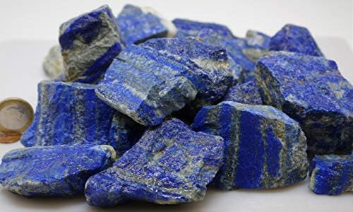 Lapis Lazuli Kaba Reiki Kristal şifa Taşları-Kaba Lapis Lazuli Taşları Yuvarlanan, Kabotaj, Parlatma için Doğal Taşlar-Afganistan'dan