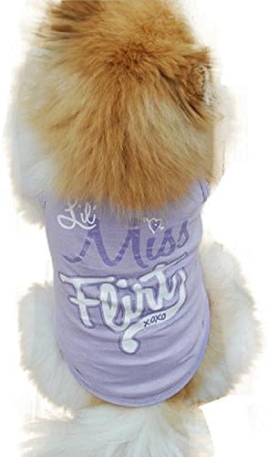 IEason Evcil Hayvan Giysileri, 2017 Köpek yazlık t-Shirt Küçük Köpek Kedi Evcil Hayvan Giysileri Yelek T Shirt (L,