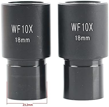 Mikroskop Aksesuarları 2 adet / takım WF5X WF10X WF16X WF20X WF25X WF30X Aksesuar Geniş 23.2 mm Çap Laboratuar Sarf