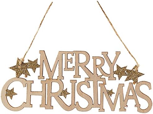 XIOS Noel Dekorasyonu 2022 Noel Kolye Mektup Kartı Noel Dekorasyonu Ana Renk Gümüş Tabak Pamuk Çelenk 16 inç (A, Bir