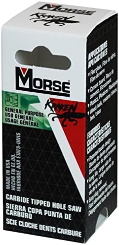 Morse Kraken MHSTK30, Delik Testeresi, Karbür Uçlu, 1-7 / 8 Çap, 1 Bıçak