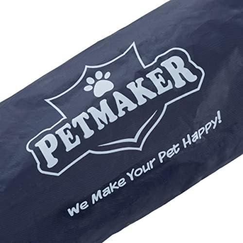 Yükseltilmiş Köpek Yatağı-Kaymaz Ayaklı Evcil Hayvanlar için 48x35.5 Portatif Yatak-Petmaker tarafından 110 lbs'ye