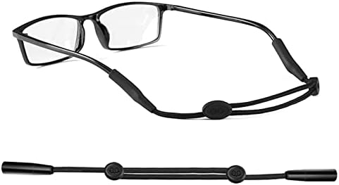 OPUGİT Gözlük Askısı Spor, Ayarlanabilir Hiçbir Kuyruk Gözlük Askısı Tutucu Erkekler Kadınlar Çocuklar için, Güneş
