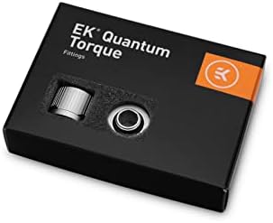 EKWB EK-Kuantum Tork STC-12/16 Sıkıştırma Uydurma Yumuşak Boru, 12/16mm (7/16 ID, 5/8 OD), saten Titanyum, 6-Pack