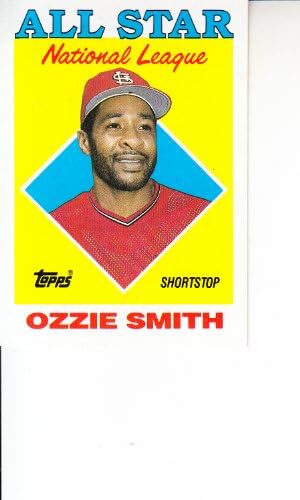 1988 Topps Beyzbol 400 Ozzie Smith St. Louis Kardinaller Tüm Yıldızlar