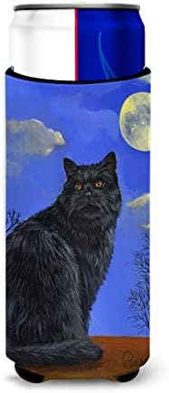 Caroline's Treasures PPP3142MUK Siyah Kedi Hokus Pokus Cadılar Bayramı İnce kutular için Ultra Hugger, Soğutucu Kol