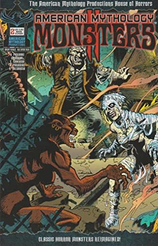 Amerikan Mitolojisi Canavarları (Cilt. 2) 2 VF / NM; Amerikan Mitolojisi çizgi romanı