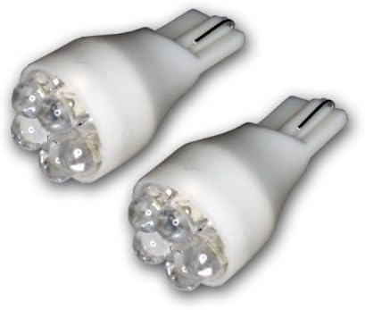 Tuningpros LEDPL-T15-W5 Park lambası LED Ampuller T15 Kama, 5 LED Beyaz 2'li Set