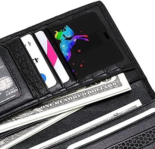 Gökkuşağı Galaxy Unicorn Flash sürücü USB 2.0 32G ve 64G Taşınabilir bellek Sopa kartı PC/Laptop için